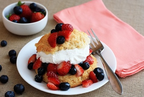Strawberry Blueberry Shortcake by Not Your Momma's Cookie
