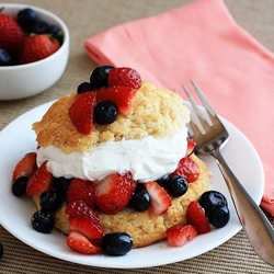 Thumbnail image for Strawberry and Blueberry Shortcake