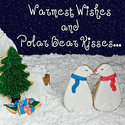 Thumbnail image for Christmas Card Cookie Project: Polar Bear Love and a Sugar Cookie Igloo