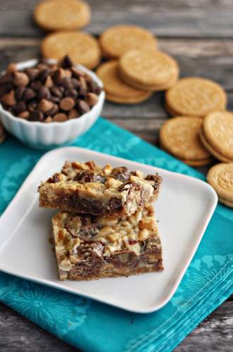 Ultimate Reese's Magic Cookie Bars by Not Your Momma's Cookie