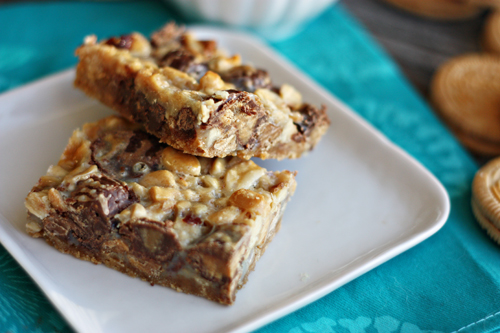Ultimate Reese's Magic Cookie Bars by Not Your Momma's Cookie