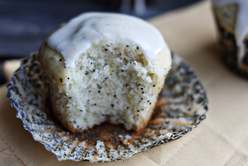 Glazed Lemon Poppy Seed Muffins by Not Your Momma's Cookie