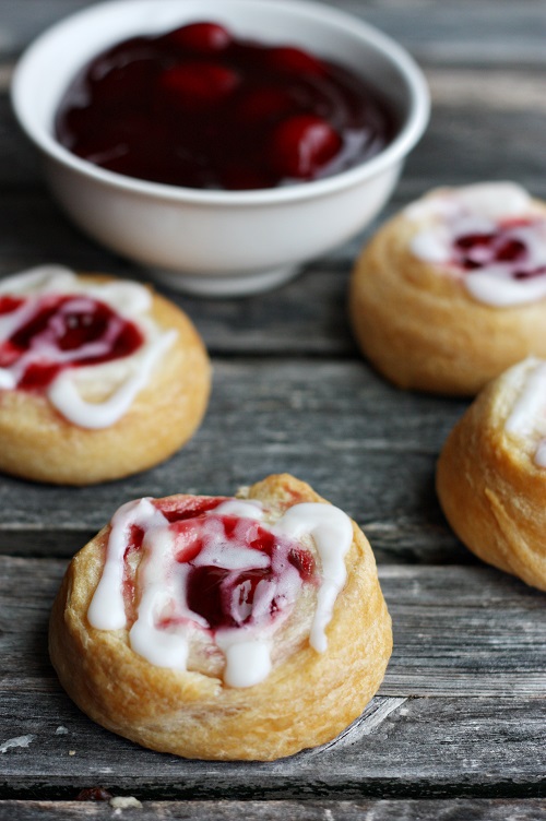 Easy Cherry Danish by Not Your Momma's Cookie