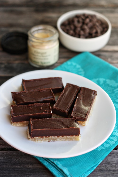 Ginger Chocolate Bars by Not Your Momma's Cookie