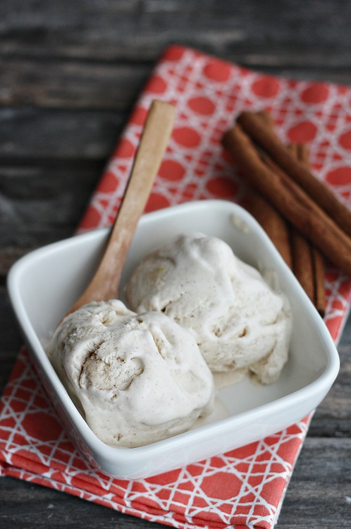 Snickerdoodle Ice Cream by notyourmommascookie.com