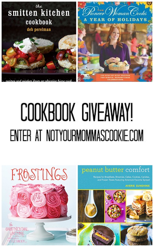 Fabulous Cookbook Giveaway at notyourmommascookie.com